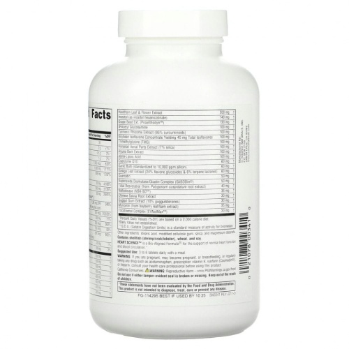 Source Naturals, Heart Science, комплекс мультинутриентов, 120 таблеток фото 3