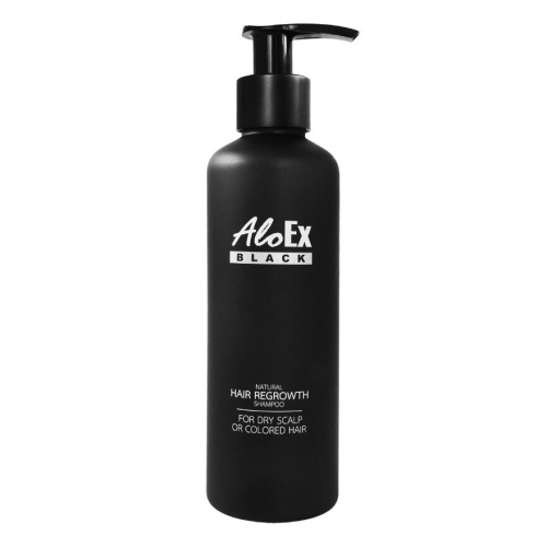 AloEx Black Shampoo 200ml. фото 2