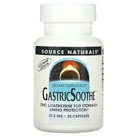 Source Naturals, GastricSoothe, 37,5 мг, 30 капсул
