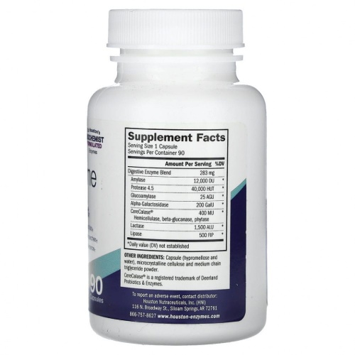 Houston Enzymes, Zyme Prime, 90 капсул фото 2