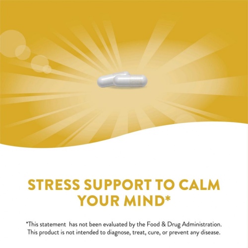 Enzymatic Therapy, L-теанин, 60 растительных капсул фото 3