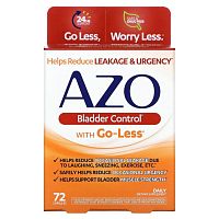 Azo, Bladder Control с Go-Less, 72 капсулы