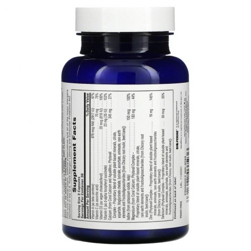 NaturesPlus, активированный коралловый кальций, 90 вегетарианских капсул фото 2