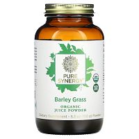 Pure Synergy, порошок из органического сока ростков ячменя, 150 г (5,3 унции)