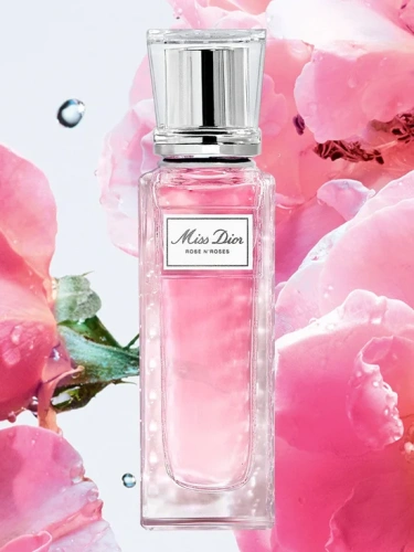 Miss Dior Rose N'Roses  Eau de Toilette Roller-Pearl - Roll-On Fragrance 20 mL - 100% оригинал фото 2