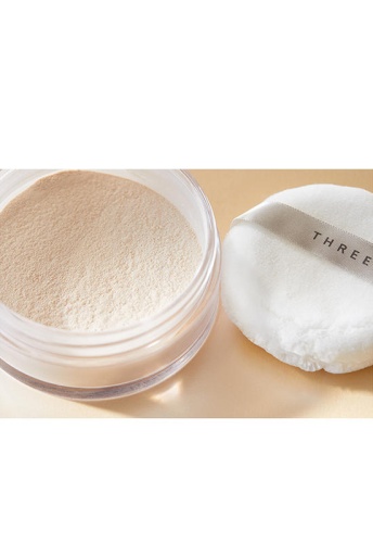 THREE ULTIMATE DIAPHANOUS LOOSE POWDER GLOW 01 - 100% оригинал фото 3