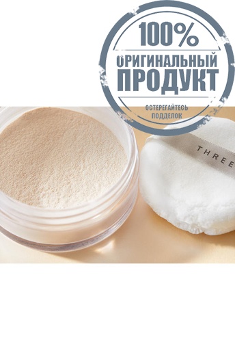 THREE ULTIMATE DIAPHANOUS LOOSE POWDER GLOW 01 фото 3