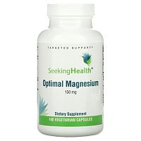 Seeking Health, Optimal Magnesium, 150 мг, 100 вегетарианских капсул