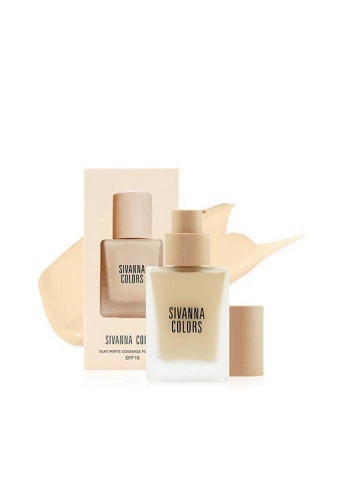 Foundation Liquid Silky Matte Coverage 30 g - 100% оригинал фото 4