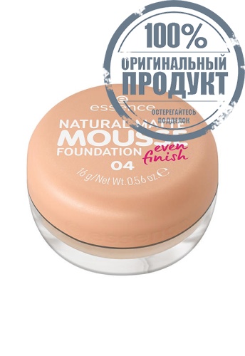 Natural Matte Mousse Foundation 16 g