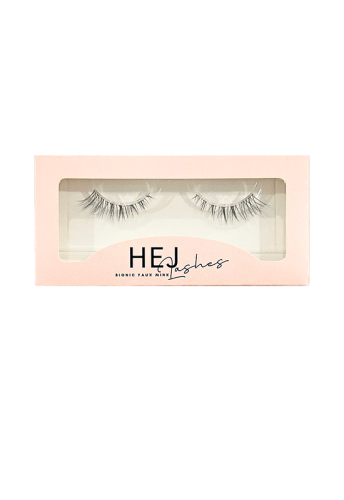 Premium Faux Mink False Eyelashes - Munich Black - 100% оригинал
