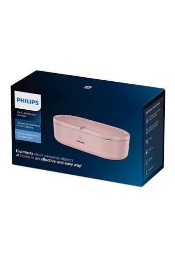 Pink Philips UV-C disinfection mini box - 100% оригинал фото 4