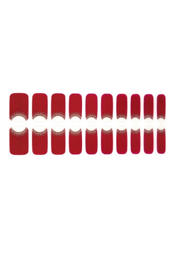 WINTER RED GLAMOROUS-GEL SHINE STRIPS - 100% оригинал