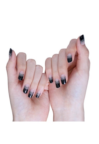 TRUE BLACK GLAMOROUS-GEL SHINE STRIPS - 100% оригинал фото 2