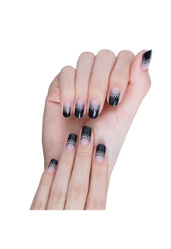 TRUE BLACK GLAMOROUS-GEL SHINE STRIPS - 100% оригинал фото 3