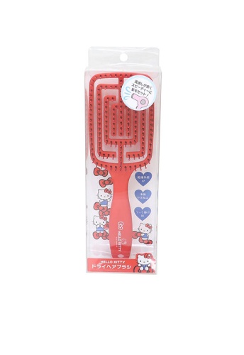 Dry Hair Brush Hello Kitty Red - 100% оригинал