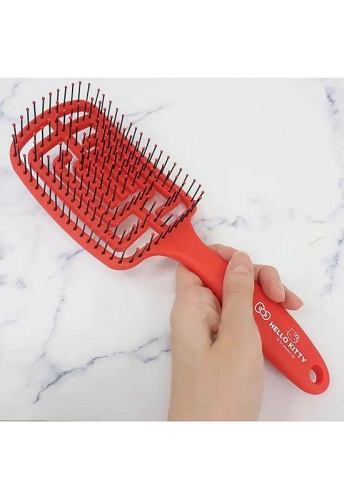 Dry Hair Brush Hello Kitty Red - 100% оригинал фото 3
