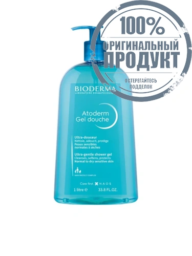 Atoderm Gel Douche 1,000 mL - 100% оригинал Atoderm Gel Douche 1,000 mL - 100% оригинал