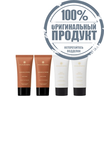 ALMOND & THYME TRAVEL KIT SET - 100% оригинал фото 2