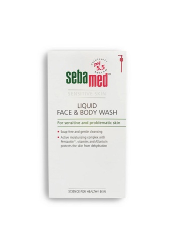 White - LIQUID FACE & BODY WASH pH 5.5 1000 ml. - 100% оригинал фото 8