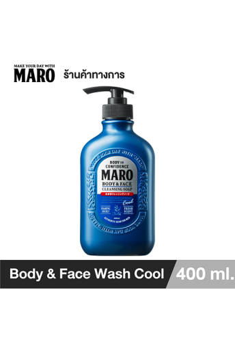 Maro Body & face Cleansing Soap cool 400ml. - 100% оригинал фото 2