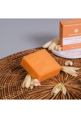 Natural Handmade Soap White Champaka 80 g - 100% оригинал фото 5