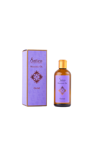 Satira Orchid Massage Oil 100 ml - 100% оригинал фото 2