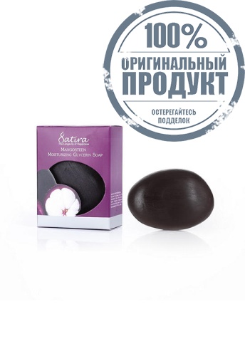 Satira Glycerin  Mangosteen soap 100 gm - 100% оригинал