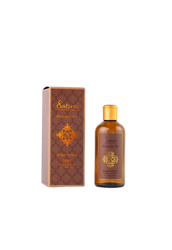 Satira Warm Vanilla Massage Oil 100 ml - 100% оригинал фото 2