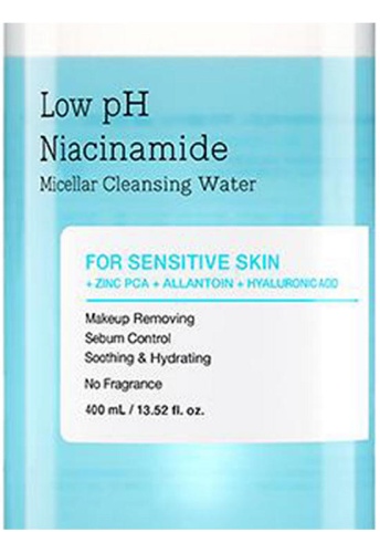 Low PH Niacinamide Micellar Cleansing Water 400 mL - 100% оригинал фото 3