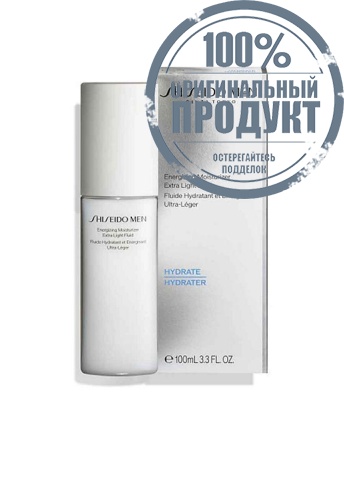 Men Energizing Moisturizer Extra Light Fluid 100 mL - 100% оригинал фото 2