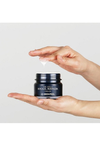 24K Gold Snail Repair Cream 50 g - 100% оригинал фото 3