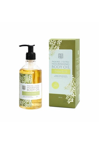 Body Oil 250 ml - Green Olive - 100% оригинал
