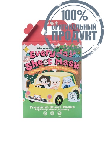 Sheet Mask (7 Pcs.) Everyday - 100% оригинал Sheet Mask (7 Pcs.) Everyday - 100% оригинал
