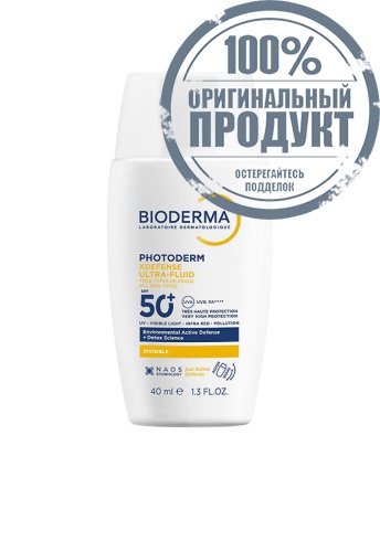 Photoderm Xdefense Ultra-Fluid SPF50+ Invisible 40 mL - 100% оригинал