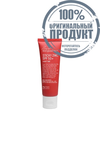 Sticky Zinc SPF 50+ Light Tint - 100% оригинал Sticky Zinc SPF 50+ Light Tint - 100% оригинал
