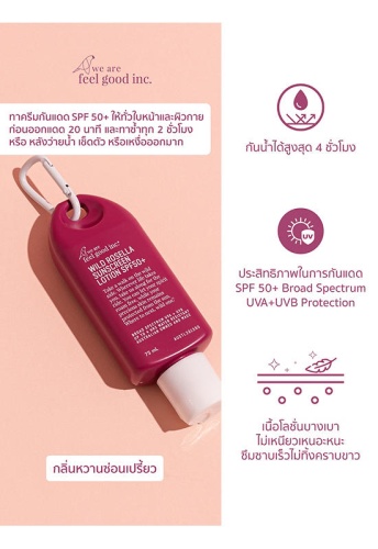 Wild Rosella Sunscreen Lotion SPF 50+ (75ml.) - 100% оригинал фото 2 Wild Rosella Sunscreen Lotion SPF 50+ (75ml.) - 100% оригинал фото 2