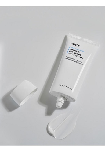 Aqua Soothing Sun Cream SPF50+ PA++++ 50 mL - 100% оригинал фото 8