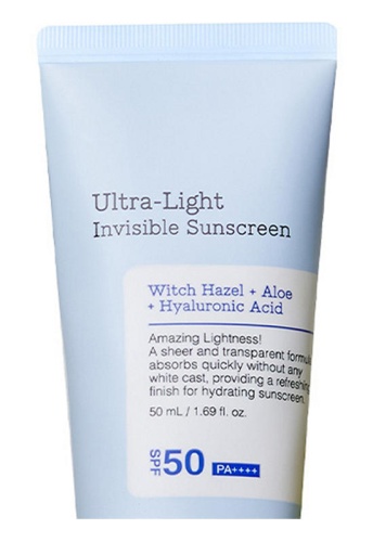Ultra-Light Invisible Sunscreen SPF50 PA ++++ 50 mL - 100% оригинал фото 3