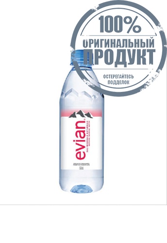 evian Natural Mineral Water 500ml. - 100% оригинал фото 2 evian Natural Mineral Water 500ml. - 100% оригинал фото 2
