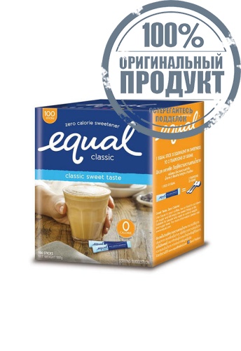 Sugar Substitute (100 Sachets Box) - 100% оригинал Sugar Substitute (100 Sachets Box) - 100% оригинал