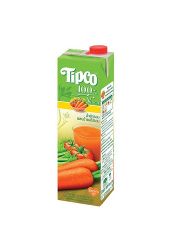 TIPCO น้ำผักรวม ขนาด 1,000 มล. - 100% оригинал