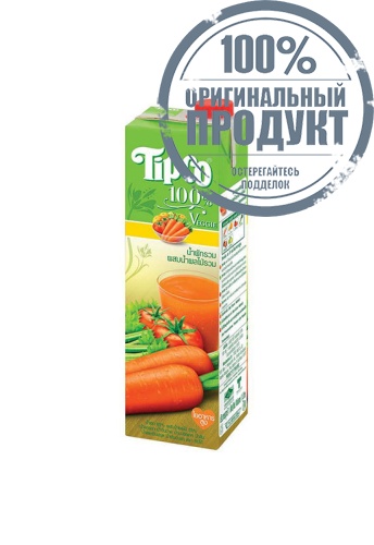 TIPCO น้ำผักรวม ขนาด 1,000 มล. - 100% оригинал TIPCO น้ำผักรวม ขนาด 1,000 มล. - 100% оригинал