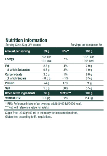 Vegan Protein 1000g-Hazelnut Walnut - 100% оригинал фото 5
