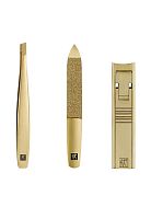Twinox Manicure Set 3 Pcs. Gold - 100% оригинал
