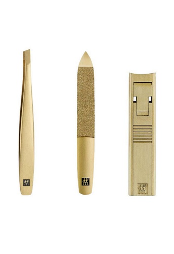 Twinox Manicure Set 3 Pcs. Gold - 100% оригинал