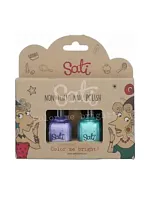 Nail Polish Pastel set 2 pcs. Purple & Green - 100% оригинал