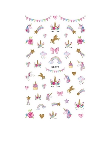 สติกเกอร์ติดเล็บ MU - 100% оригинал фото 7