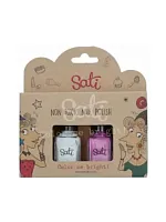 Nail Polish Pastel set 2 pcs. White & Pink - 100% оригинал