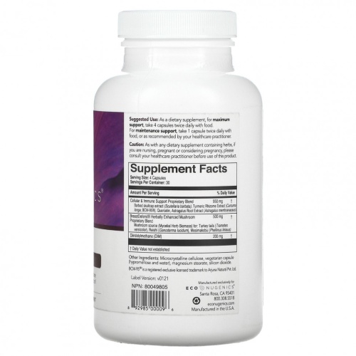 Econugenics, BreastDefend, 120 вегетарианских капсул фото 2